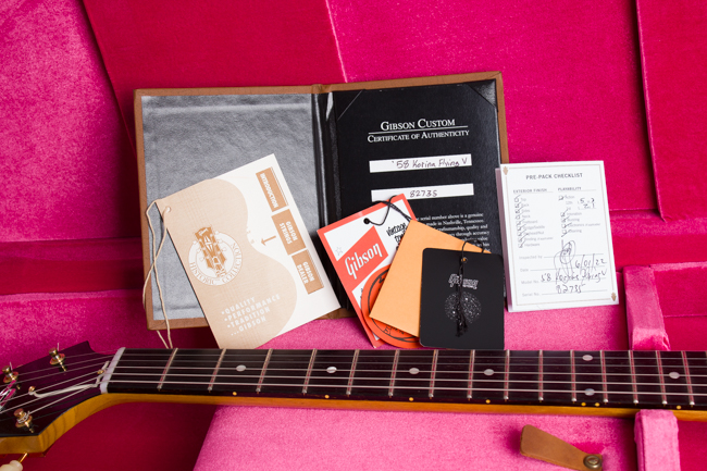 Gibson  Flying V Custom 1958 Solid Body Electric Guitar  (2022)