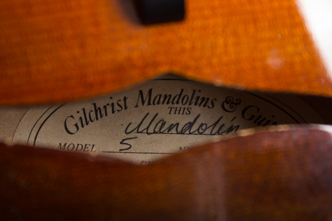 Gilchrist  Model 5 Carved Top Mandolin  (1997)
