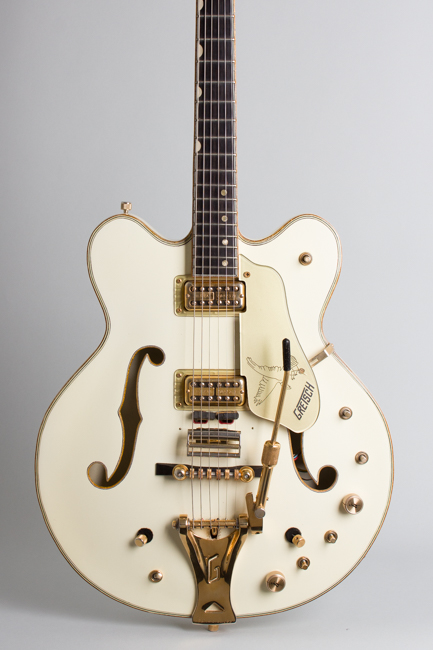 Gretsch  Model 6137 White Falcon Stereo Thinline Hollow Body Electric Guitar  (1967)