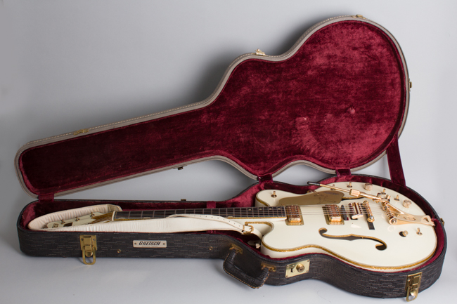 Gretsch  Model 6137 White Falcon Stereo Thinline Hollow Body Electric Guitar  (1967)