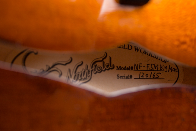 Northfield  NF-F5N Big Mon Carved Top Mandolin  (2012)