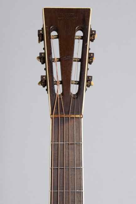  Flat Top Acoustic Guitar, labeled Galiano ,  c. 1925