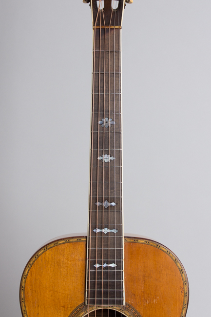  Flat Top Acoustic Guitar, labeled Galiano ,  c. 1925