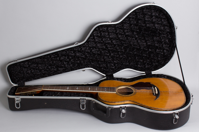  Flat Top Acoustic Guitar, labeled Galiano ,  c. 1925
