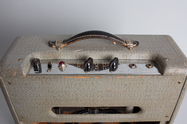  White Tube Amplifier, made by Fender (1956)