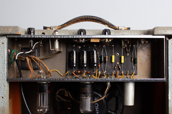  White Tube Amplifier, made by Fender (1956)