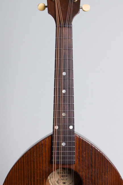 Gibson  Style DY Army-Navy Special Flat Top Mandolin  (1919)