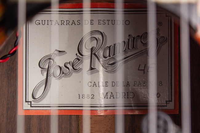 Jose Ramirez Estudio 4E Classical Guitar (2000)