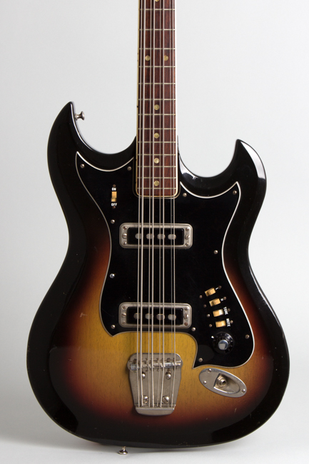 Hagstrom  H-8 8-String Bass Solid Body Electric Bass Guitar  (1968)