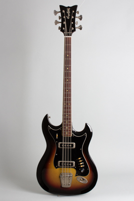 Hagstrom  H-8 8-String Bass Solid Body Electric Bass Guitar  (1968)