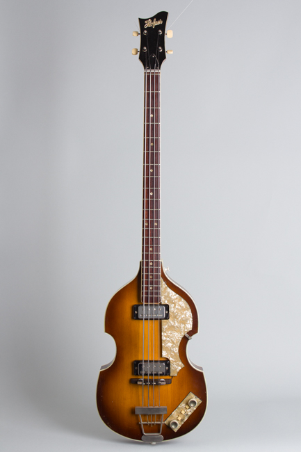 Hofner  500/1 Beatle Bass Hollow Body Electric Bass Guitar  (1965)