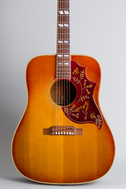 Gibson  Hummingbird Flat Top Acoustic Guitar  (1962)