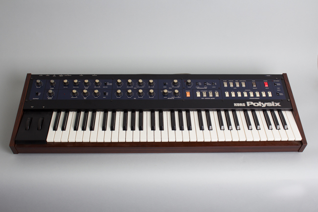 Korg  PolySix Programmable Polyphonic Synthesizer ,  c. 1981