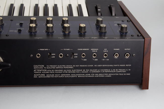 Korg  PolySix Programmable Polyphonic Synthesizer ,  c. 1981