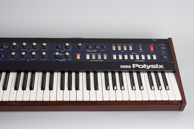 Korg  PolySix Programmable Polyphonic Synthesizer ,  c. 1981