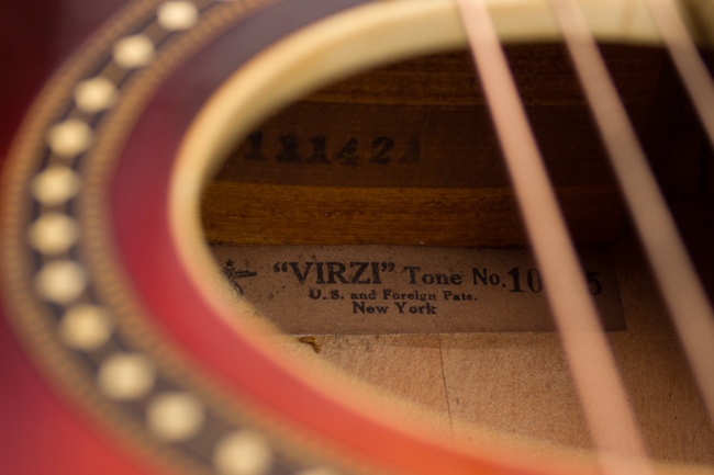 Gibson  Style O Artist with Virzi Arch Top Acoustic Guitar  (1924)