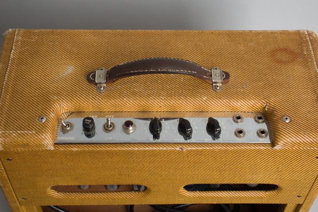 Fender  Deluxe 5E3 Owned and Used by Joe Satriani Tube Amplifier (1960)