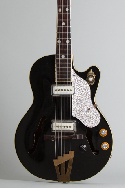 Premier  Bantam Deluxe E-706 Arch Top Hollow Body Electric Guitar ,  c. 1960