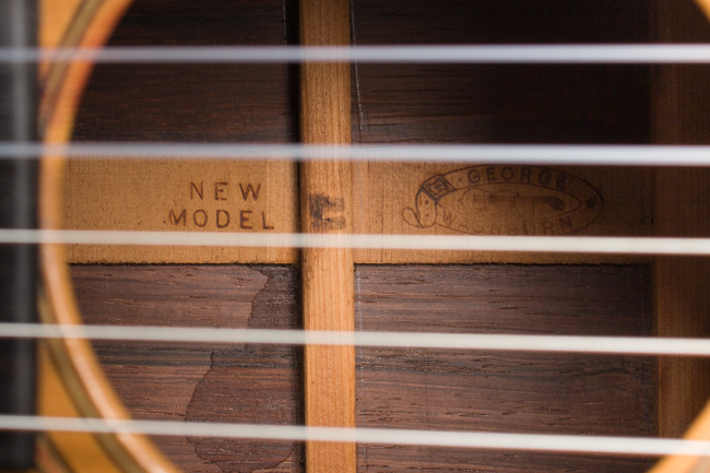 Washburn  Style 101 Flat Top Acoustic Guitar ,  c. 1888