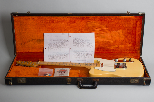 Fender  Telecaster Owned and Used by Tom Verlaine Solid Body Electric Guitar  (1971)