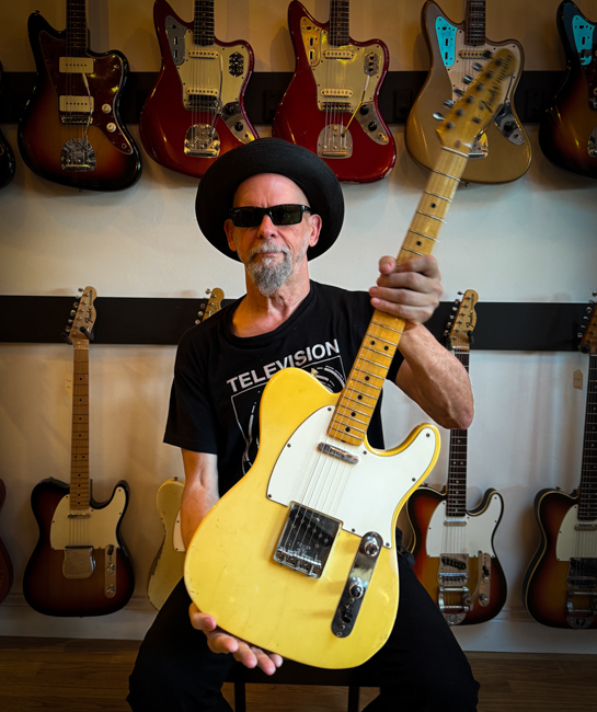Fender  Telecaster Owned and Used by Tom Verlaine Solid Body Electric Guitar  (1971)