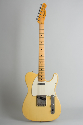 Fender  Telecaster Owned and Used by Tom Verlaine Solid Body Electric Guitar  (1971)
