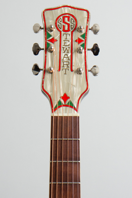  S.S. Stewart Model 1286 Arch Top Acoustic Guitar, made by Harmony ,  c. 1938