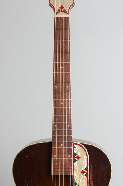  S.S. Stewart Model 1286 Arch Top Acoustic Guitar, made by Harmony ,  c. 1938