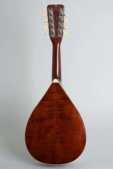  Bitting Special Flat Back, Bent Top Mandolin, made by C. F. Martin  (1917)