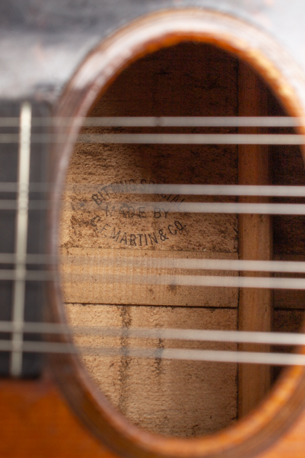  Bitting Special Flat Back, Bent Top Mandolin, made by C. F. Martin  (1917)