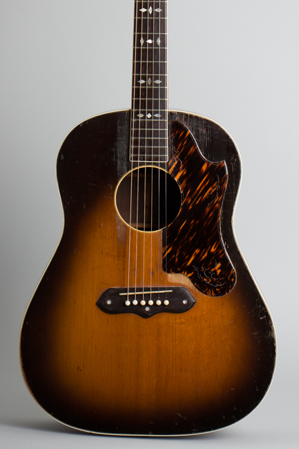  Recording King Ray Whitley Jumbo Model 1027 Flat Top Acoustic Guitar, made by Gibson  (1939)