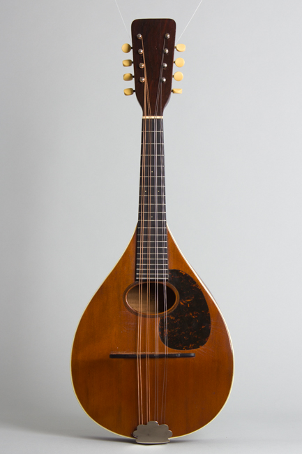 expand image Bitting Special Flat Back, Bent Top Mandolin, made by C. F. Martin (1917)
