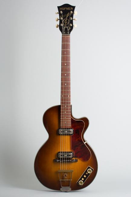 Hofner  Club 50 Arch Top Hollow Body Electric Guitar  (1960)