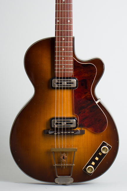 Hofner  Club 50 Arch Top Hollow Body Electric Guitar  (1960)