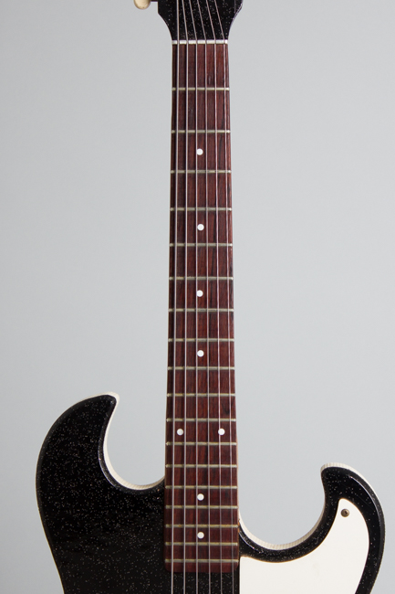  Silvertone Model 1448 Amp-In-Case Set Semi-Hollow Electric Guitar, made by Danelectro  (1963)