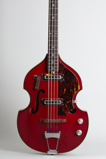Crown  Violin Bass Hollow Body Electric Bass Guitar ,  c. 1966
