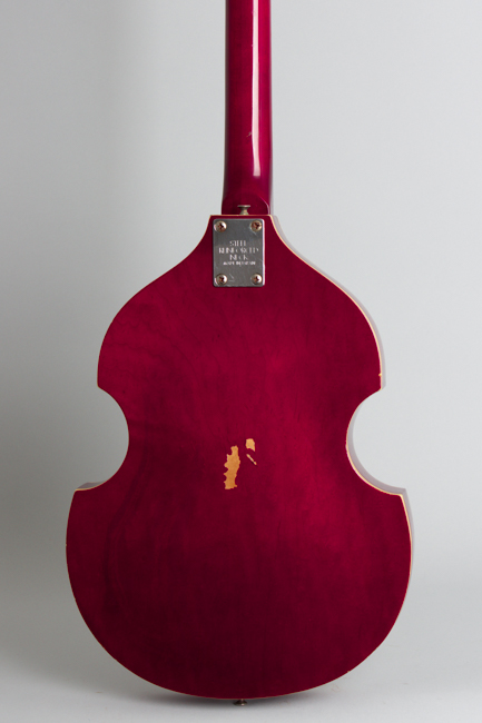 Crown  Violin Bass Hollow Body Electric Bass Guitar ,  c. 1966
