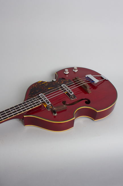 Crown  Violin Bass Hollow Body Electric Bass Guitar ,  c. 1966