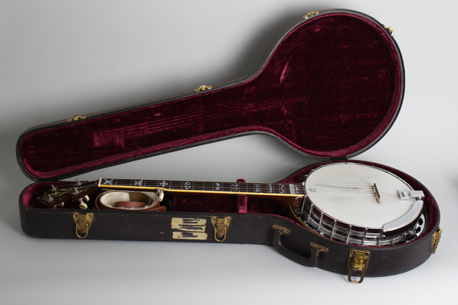 Monteleone  Mastertone-style Neck on Alvarez Pot 5 String Resonator Banjo  (1970/1973)
