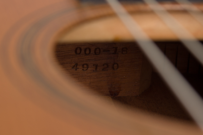 C. F. Martin  000-18 Flat Top Acoustic Guitar  (1931)