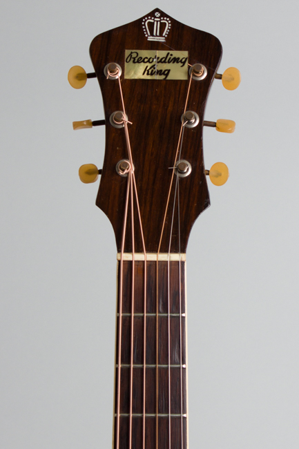  Recording King Ray Whitley Jumbo Model 1028 Flat Top Acoustic Guitar, made by Gibson  (1939)