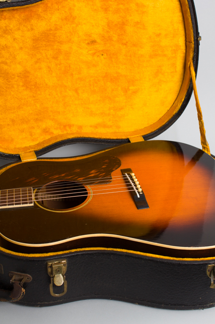  Recording King Ray Whitley Jumbo Model 1028 Flat Top Acoustic Guitar, made by Gibson  (1939)