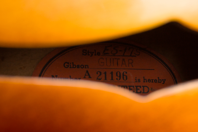Gibson  ES-175 Arch Top Hollow Body Electric Guitar  (1955)