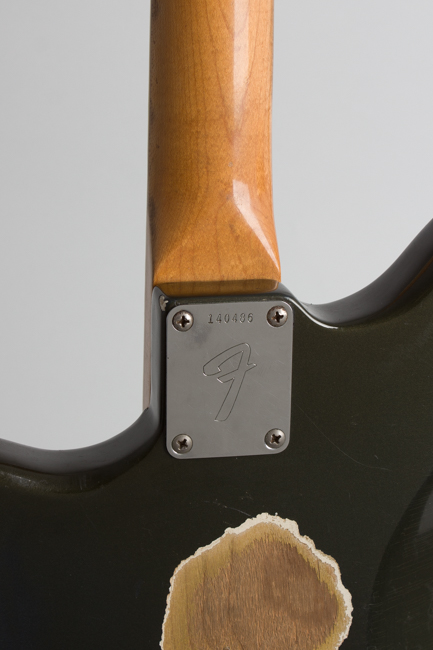 Fender  Jazzmaster Owned and Used By Elvis Costello Solid Body Electric Guitar  (1966)