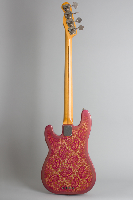Fender  Telecaster Bass Pink Paisley Solid Body Electric Bass Guitar  (1968)