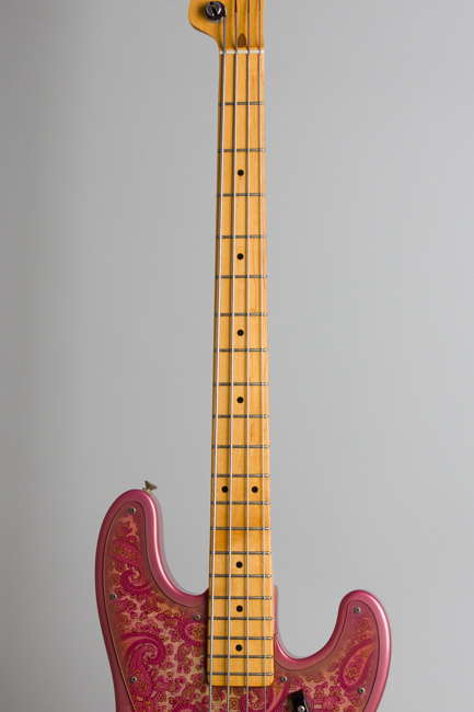 Fender  Telecaster Bass Pink Paisley Solid Body Electric Bass Guitar  (1968)