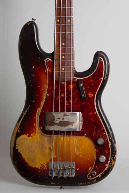 Fender  Precision Bass Solid Body Electric Bass Guitar  (1961)