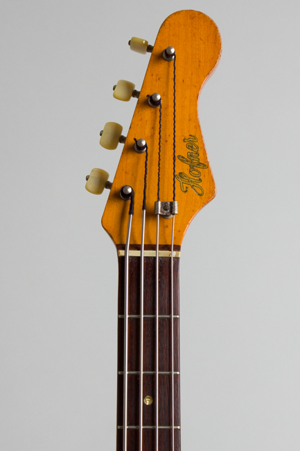 Hofner  Model 182E2 Solid Body Electric Bass Guitar  (1966)