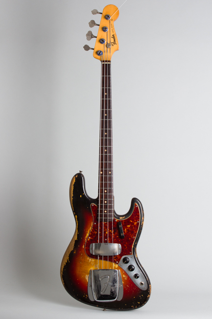 Fender  Jazz Bass 1963 with 1960 neck Formerly Owned by Jeff Tweedy of Wilco Solid Body Electric Bass Guitar  (1963/1960)