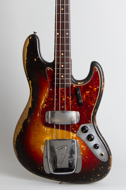 Fender  Jazz Bass 1963 with 1960 neck Formerly Owned by Jeff Tweedy of Wilco Solid Body Electric Bass Guitar  (1963/1960)